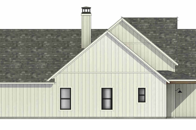 Architectural House Design - Exterior - Other Elevation for Farmhouse House Plan #1096-156 - 5 bed, 4.5 bath