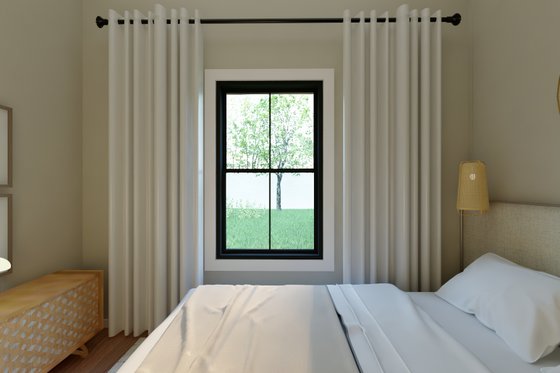 Interior - Bedroom 3 for Barndominium House Plan #1064-299 - 2 bed, 1 bath