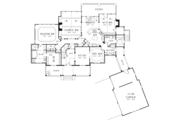 European Style House Plan - 3 Beds 3.5 Baths 3502 Sq/Ft Plan #71-133 