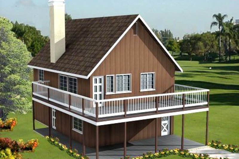 House Design - Traditional Exterior - Front Elevation Plan #1-184