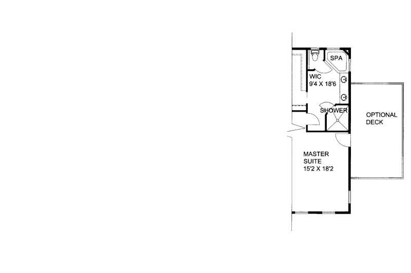 Dream House Plan - Floor Plan - Other Floor for Traditional House Plan #117-795 - 4 bed, 2.5 bath