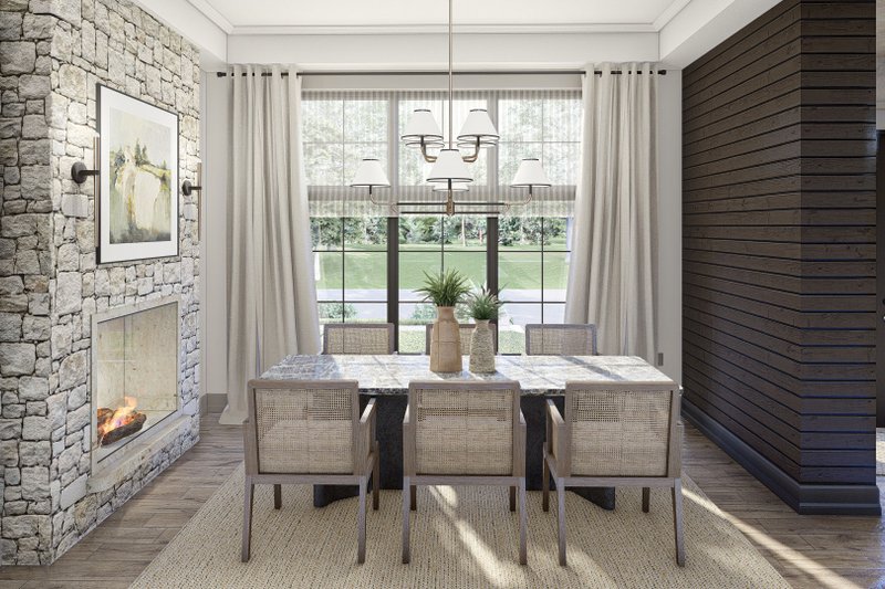 Home Plan - Interior - Dining Room 1 for Modern House Plan #455-568 - 3 bed, 2 bath