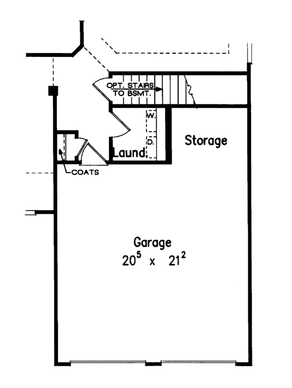 Home Plan - Country Floor Plan - Other Floor Plan #927-555
