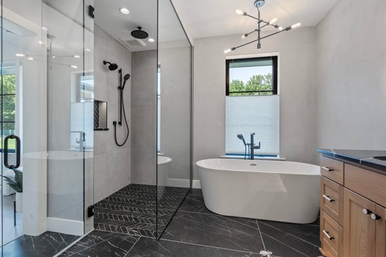 Interior - Master Bathroom 2 for Contemporary House Plan #1070-214 - 4 bed, 3.5 bath