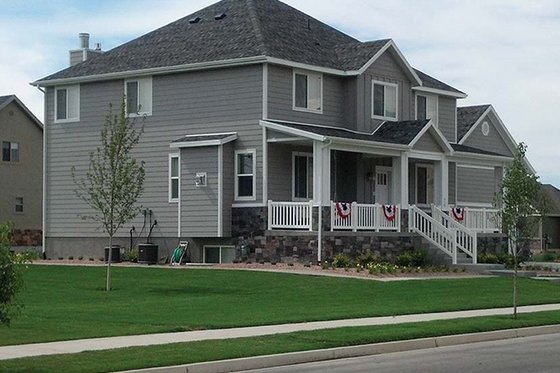 Exterior - Other Elevation for Traditional House Plan #1060-8 - 5 bed, 4 bath