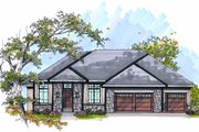 Bungalow Style House Plan - 2 Beds 1.5 Baths 2058 Sq/Ft Plan #70-978 