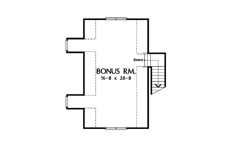 Home Plan - Floor Plan - Other Floor for Country House Plan #929-286 - 4 bed, 3.5 bath
