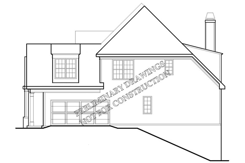 Home Plan - Exterior - Other Elevation for Country House Plan #927-915 - 4 bed, 3 bath