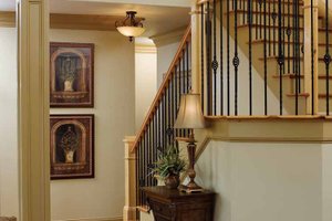 Interior - Entry for Country House Plan #929-634 - 3 bed, 2.5 bath