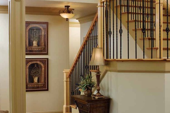 Interior - Entry for Country House Plan #929-634 - 3 bed, 2.5 bath