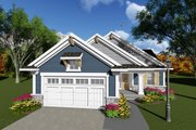 Ranch Style House Plan - 3 Beds 1 Baths 1170 Sq/Ft Plan #70-1258 