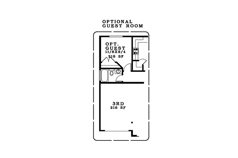 Dream House Plan - Floor Plan - Other Floor for Craftsman House Plan #943-29 - 3 bed, 2.5 bath