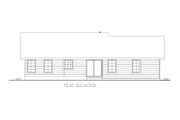 Craftsman Style House Plan - 3 Beds 2 Baths 1531 Sq/Ft Plan #117-1081 
