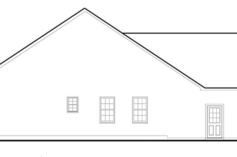 Dream House Plan - Exterior - Other Elevation 1 for Colonial House Plan #1053-68 - 3 bed, 2.5 bath