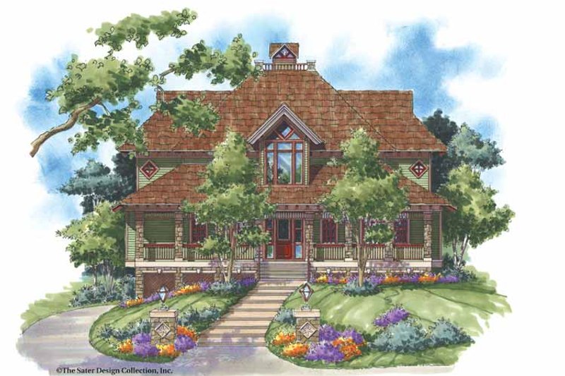 Craftsman Style House Plan - 3 Beds 3.5 Baths 3285 Sq/Ft Plan #930-138