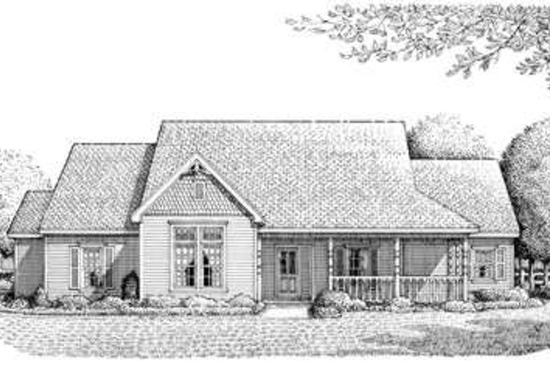 Home Plan - Victorian Exterior - Front Elevation Plan #410-210