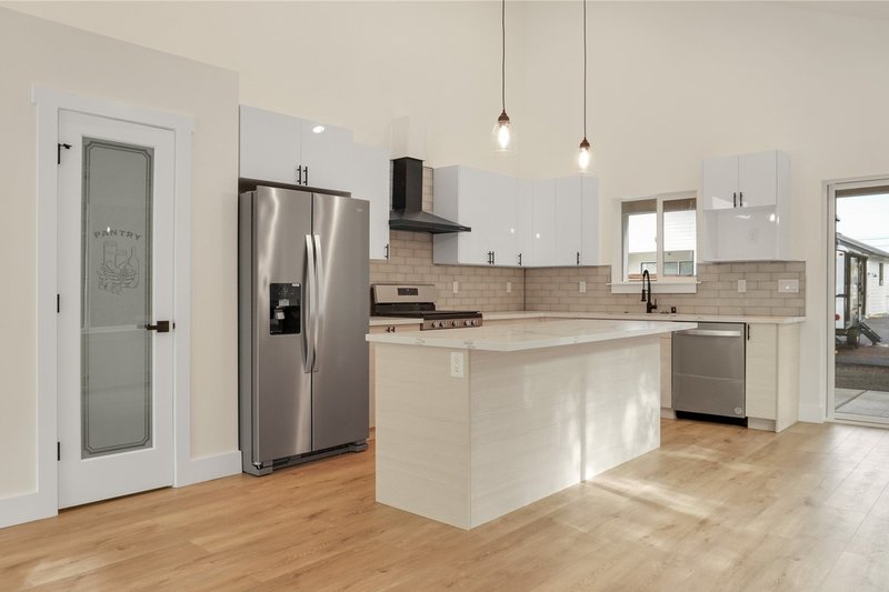 House Blueprint - Interior - Kitchen 1 for Contemporary House Plan #1066-229 - 3 bed, 2 bath