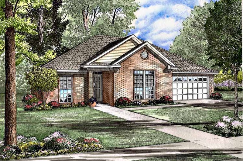 House Design - Ranch Exterior - Front Elevation Plan #17-2978
