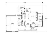 Craftsman Style House Plan - 4 Beds 3.5 Baths 2909 Sq/Ft Plan #56-597 