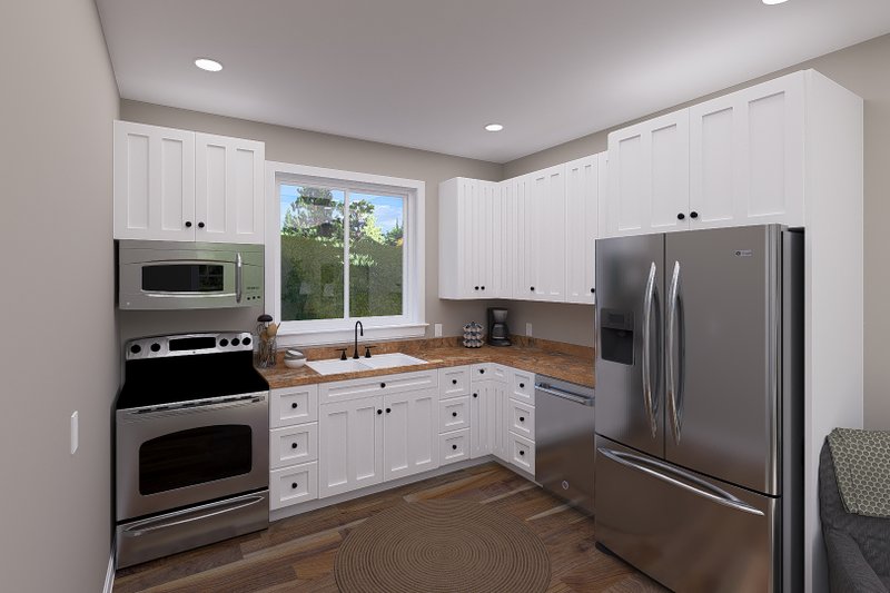 Dream House Plan - Interior - Kitchen for Farmhouse House Plan #1060-304 - 1 bed, 1 bath