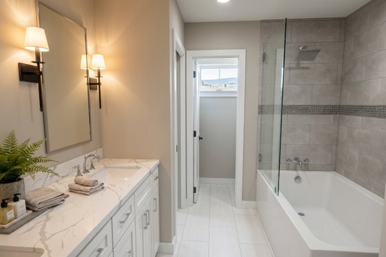 Interior - Master Bathroom 1 for Farmhouse House Plan #51-1524 - 3 bed, 2.5 bath