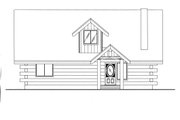 Log Style House Plan - 2 Beds 2 Baths 1763 Sq/Ft Plan #117-594 