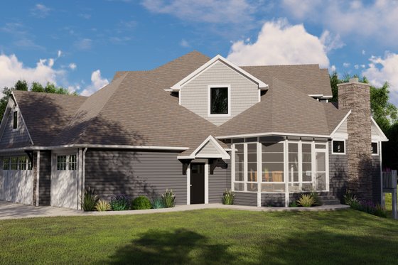 Exterior - Other Elevation for Craftsman House Plan #1064-120 - 5 bed, 3.5 bath