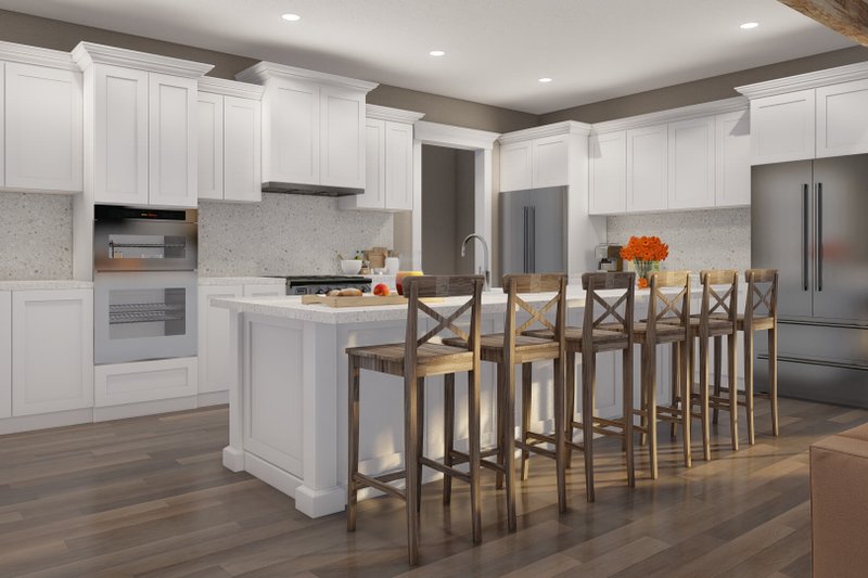 Dream House Plan - Interior - Kitchen 2 for Farmhouse House Plan #923-371 - 4 bed, 2.5 bath