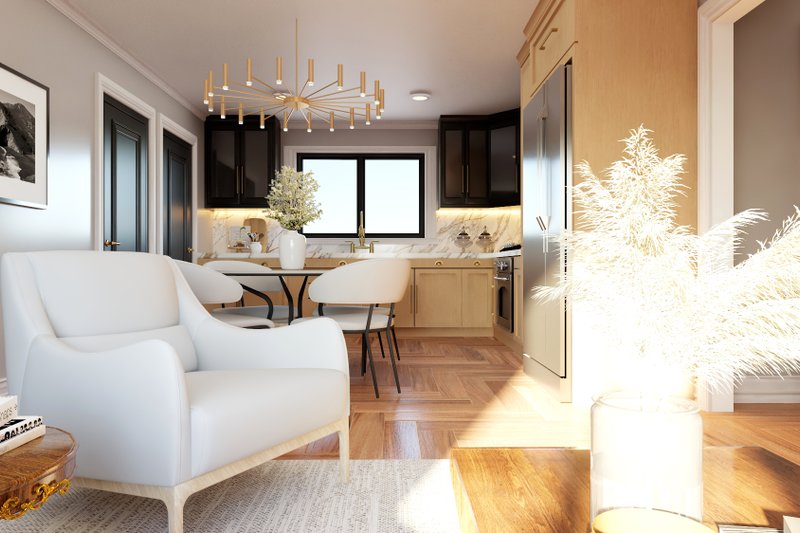 Dream House Plan - Interior - Other 2 for Modern House Plan #1064-378 - 2 bed, 1 bath