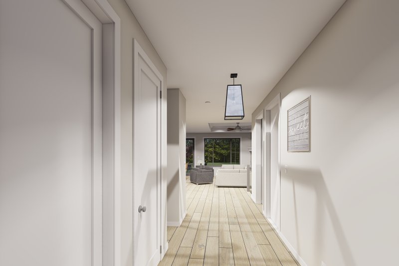 Architectural House Design - Interior - Other for Farmhouse House Plan #1069-36 - 2 bed, 2 bath