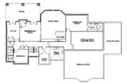 European Style House Plan - 4 Beds 4.5 Baths 2729 Sq/Ft Plan #5-353 