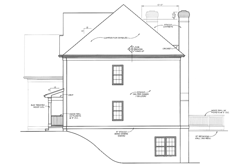 Home Plan - Floor Plan - Other Floor for Traditional House Plan #453-119 - 4 bed, 3.5 bath