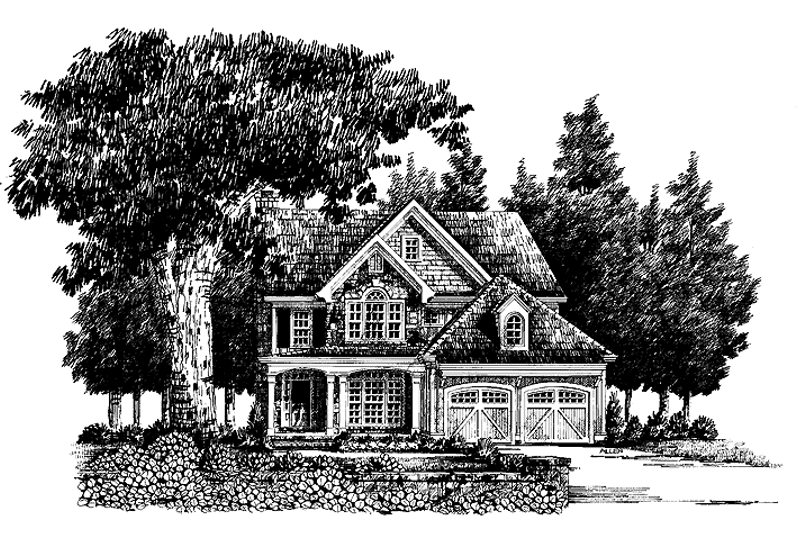 Home Plan - Exterior - Front Elevation 3 for Country House Plan #927-318 - 4 bed, 3 bath