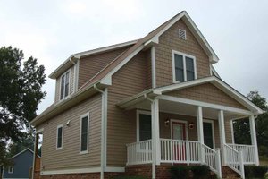 Dream House Plan - Craftsman Exterior - Front Elevation Plan #936-2