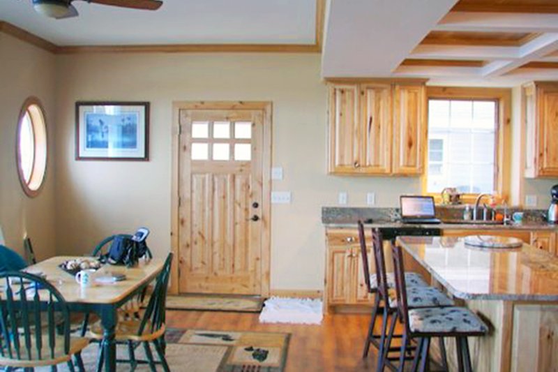House Blueprint - Interior - Dining Room for Craftsman House Plan #981-17 - 3 bed, 2 bath
