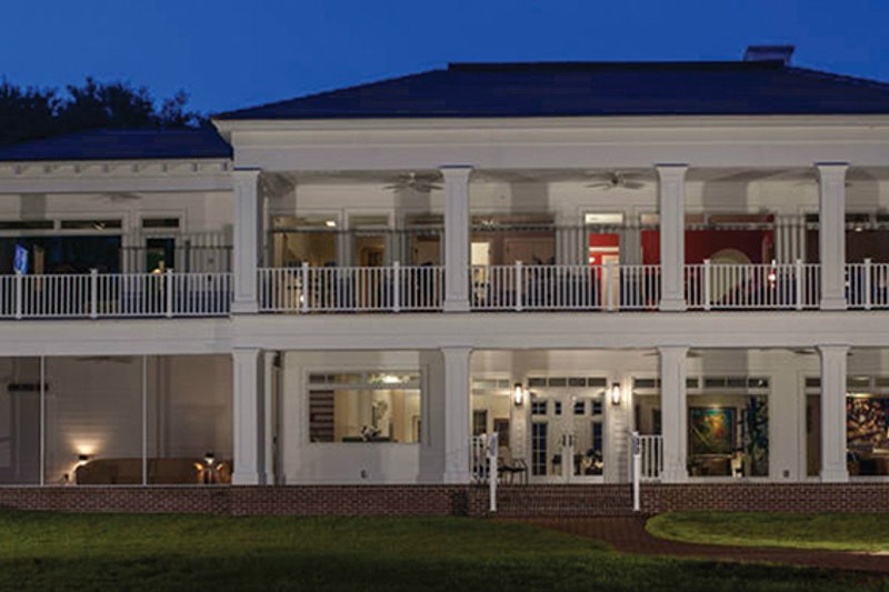 Dream House Plan - Exterior - Rear Elevation for Classical House Plan #1058-83 - 4 bed, 4.5 bath