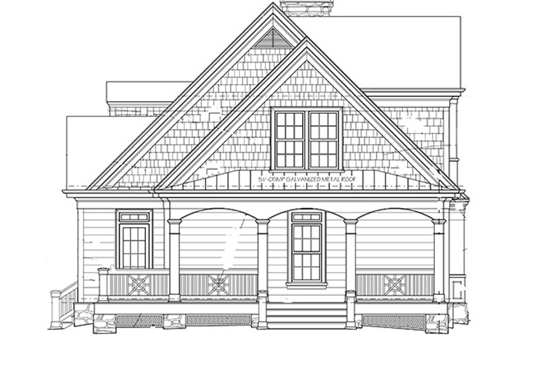 Home Plan - Exterior - Other Elevation for Country House Plan #429-430 - 2 bed, 2.5 bath