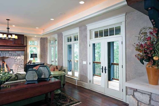 Interior - Family Room 4 for Craftsman House Plan #928-32 - 4 bed, 3.5 bath