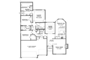 Country Style House Plan - 3 Beds 2 Baths 2180 Sq/Ft Plan #17-2707 