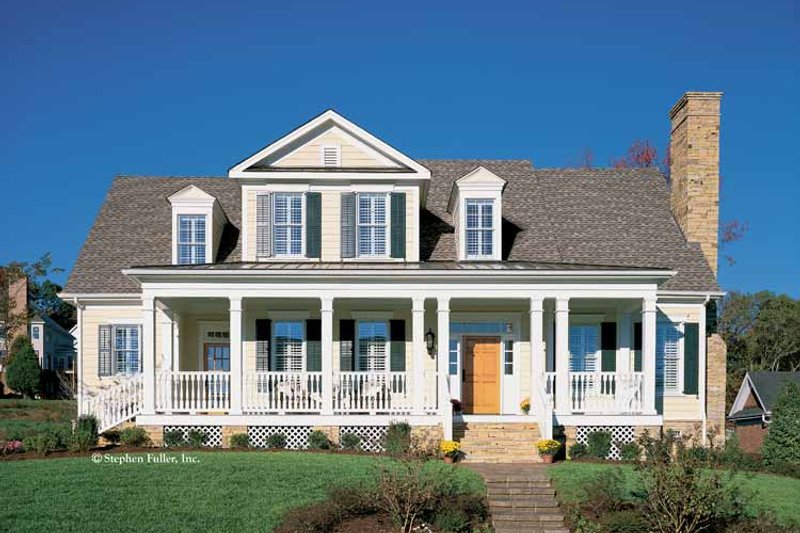 Architectural House Design - Classical Exterior - Front Elevation Plan #429-85