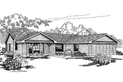 Craftsman Style House Plan - 3 Beds 2 Baths 1777 Sq/Ft Plan #60-719 