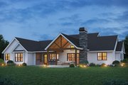 Farmhouse Style House Plan - 3 Beds 2.5 Baths 2671 Sq/Ft Plan #48-1186 