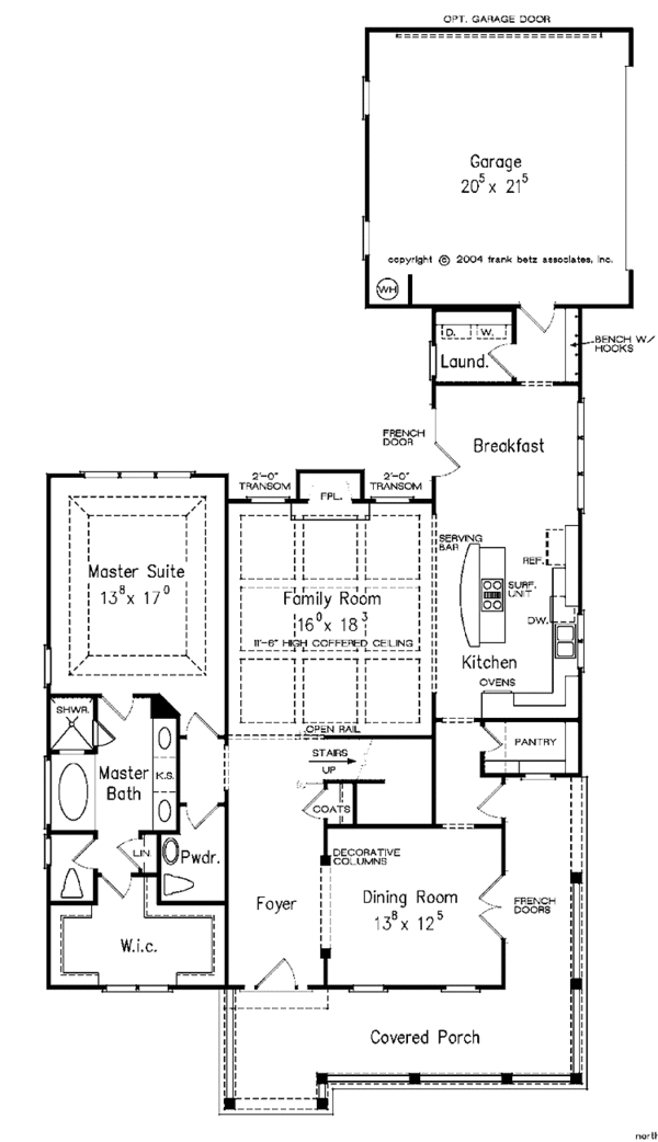 Home Plan - Country Floor Plan - Main Floor Plan #927-319