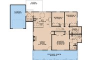 Farmhouse Style House Plan - 3 Beds 2 Baths 1363 Sq/Ft Plan #17-3448 