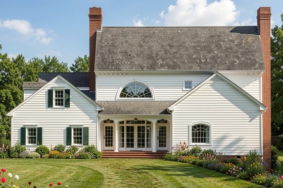 Photo 3 for Colonial House Plan #137-353 - 4 bed, 3 bath