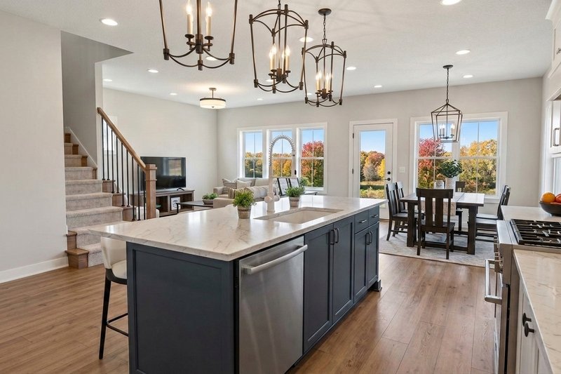 House Plan Design - Interior - Kitchen 2 for Craftsman House Plan #51-1537 - 3 bed, 2.5 bath