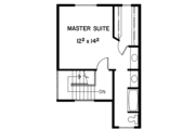 Mediterranean Style House Plan - 3 Beds 2 Baths 1657 Sq/Ft Plan #60-705 