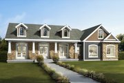 Craftsman Style House Plan - 3 Beds 2 Baths 1582 Sq/Ft Plan #1073-13 