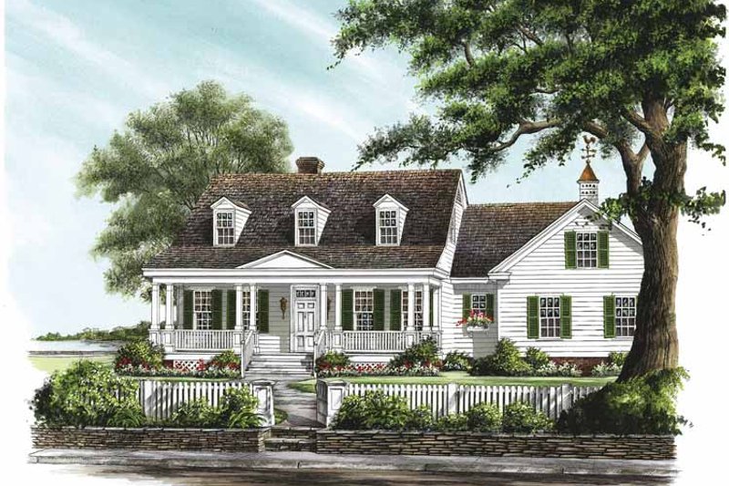 House Plan Design - Traditional Exterior - Front Elevation Plan #137-322