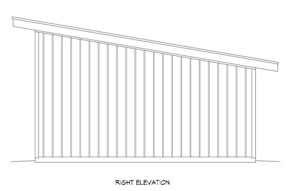 Exterior - Other Elevation 1 for Contemporary House Plan #932-224, 0 bath